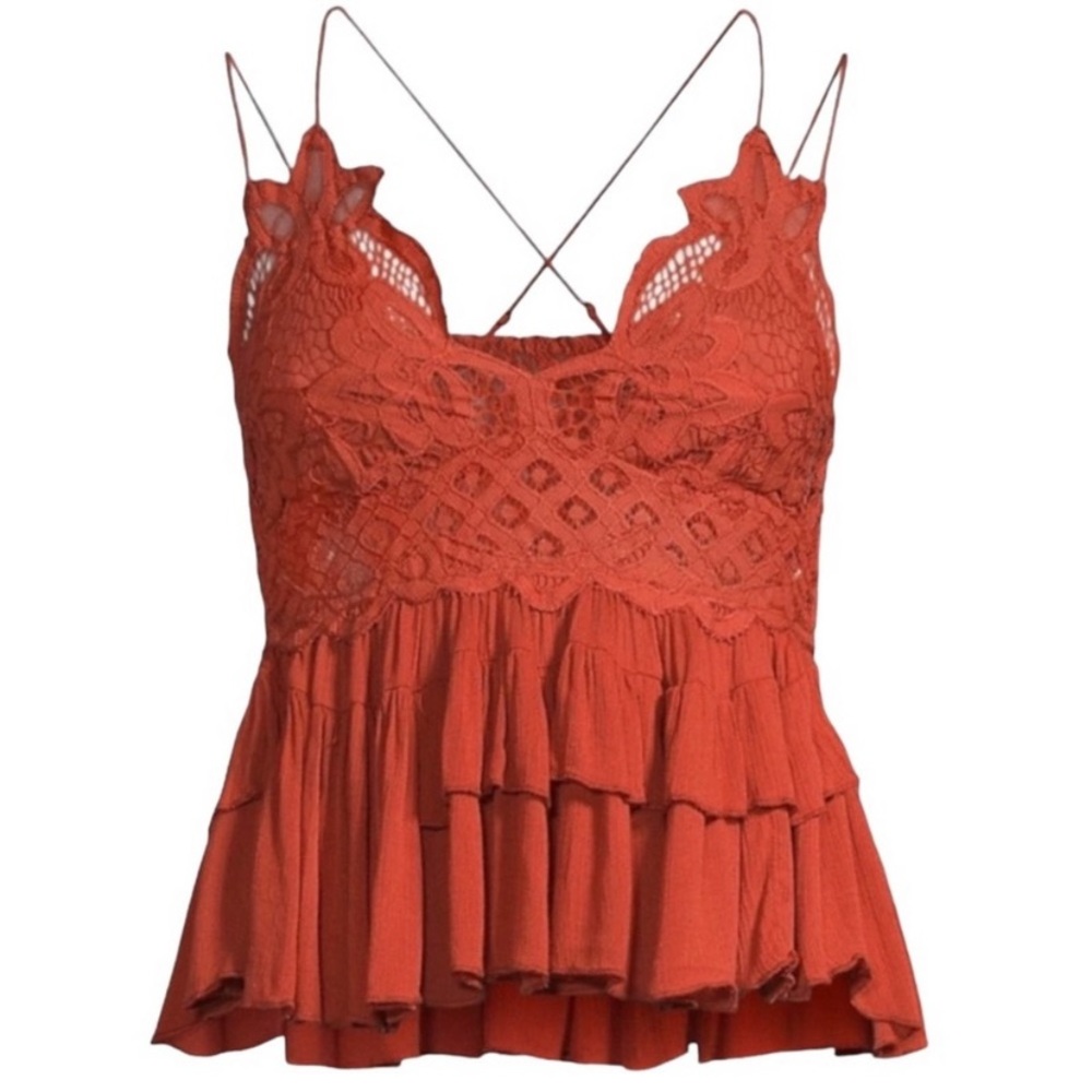 Free People Adella Lace Camisole